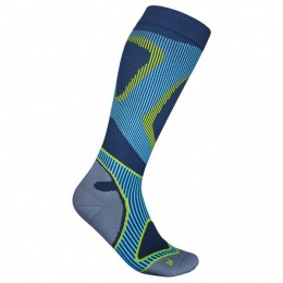 BauerfeindSports-RunPerformanceCompressionSocks-Compressiesokkenmaat38-40-M36-41cmblauw