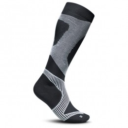 BauerfeindSports-RunPerformanceCompressionSocks-Compressiesokkenmaat44-46-M36-41cmgrijs