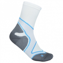 BauerfeindSports-RunPerformanceMidCutSocks-Hardloopsokkenmaat38-40grijs