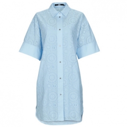 KorteJurkKarlLagerfeldBRODERIEANGLAISESHIRTDRESS