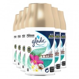 6xGladeAutomatischeSprayNavullingExocticTropicalblossom269ml