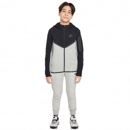 NikeTechFleeceSportswearTrainingspakKidsZwartLichtgrijs
