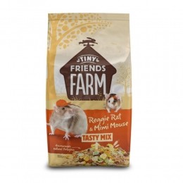 4xTinyFriendsFarmReggieRatMimiMouse25kg