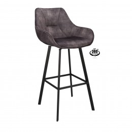 Setvan2barkrukkenBovelvetdraaibaarCozyhouse