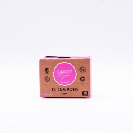 GingerOrganicTamponsMini18stuks