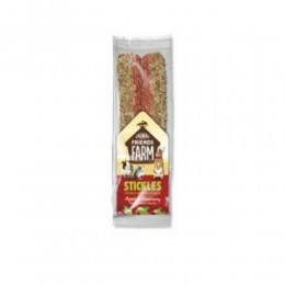 8xTinyFriendsFarmKnaagdierstickAppel-Veenbes100gr