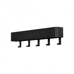 SpinderDesignDaxPlay5WandkapstokH12cm-Zwart