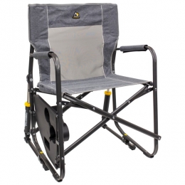 GCI-FreestyleRockerWithSideTable-Campingstoelmaat61x635x885cmgrijs