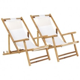 Beliani-ATRANI-Strandstoelsetvan2-Lichtehoutkleur-Bamboehout