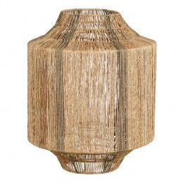 MicaDecorationsLilianoLantaarn-H51x40cm-Jute-Donkergroen