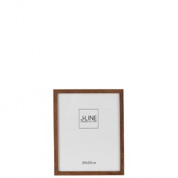 J-LinefotolijstBasic-hout-donkerbruin-medium-2stuks
