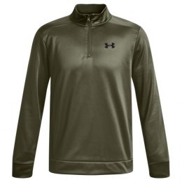 UnderArmour-ArmourFleece14Zip-SportshirtmaatSolijfgroen