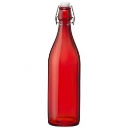 BormioliRoccoBeugelflesWeckflesGiara-Rood-1liter