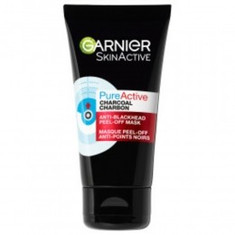 6xGarnierPureActivePeel-OffMaskerCharcoal50ml