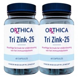 GratisVerzending2xOrthicaTriZink2560capsules