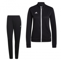adidasEntrada22Full-ZipTrainingspakDamesZwartWit