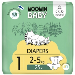 MoominEcologischeLuiersMaat1Newborn25stuks
