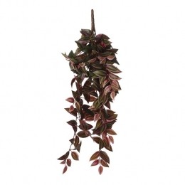MicaDecorationsTradescantiaKunstHangplant-H54cm-Bordeaux