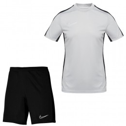 NikeDri-FITAcademy23TrainingssetKidsGrijsZwartWit