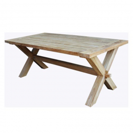 TuintafelCrossTeak200x100-Vanderleeden