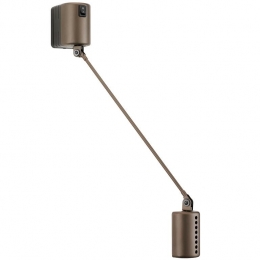 LuminaDaphineParete35wandlampLED3000Kmetallicbrons