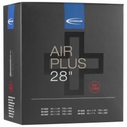 Schwalbe-28BinnenbandNr17APAirPlus3747-622635-Binnenbandvoorfietsmaat28x140-175-3747-622635zwart