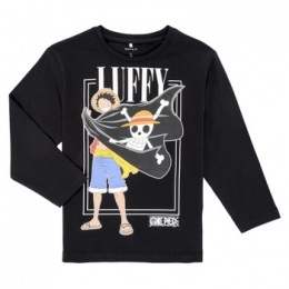 T-ShirtLangeMouwNameitNKMARKONEPIECE