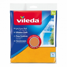 3xViledaVensterzeem30Microfibre2Stuks