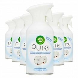 6xAirWickPureLuchtverfrisserZachtheidvanKatoen250ml