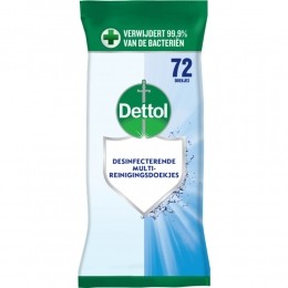5xDettolDesinfecterendeReinigingsdoekjesCleanser72stuks