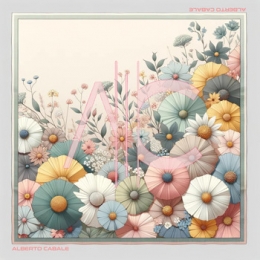 SjaalAlbertoCabaleKleinezijdensjaalMinimalistFlowersClo
