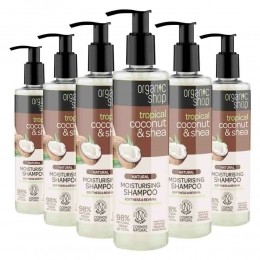 6xOrganicShopCoconutSheaShampoo280ml