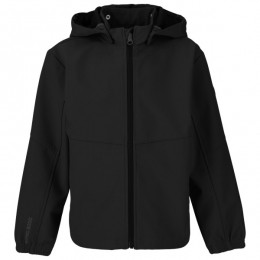 ZIGZAG-KidsTroy-Softshelljackmaat110-5yearszwart