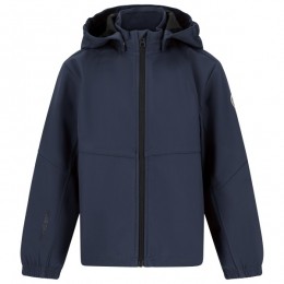 ZIGZAG-KidsTroy-Softshelljackmaat104-4yearsblauw