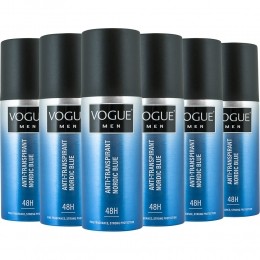 6xVogueAnti-TranspirantNordicBlue150ml