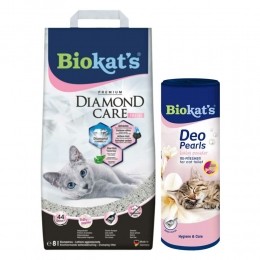 BiokatsDiamondCareFreshDeoPearlsBabypoederPakket