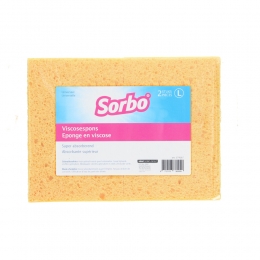 SorboViscoseSponsLargeDuoActiepack2stuks