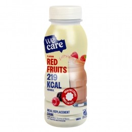4xWeCareMealReplacementDrinkRedFruits236ml