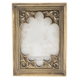 ClayreEefFotolijst10x15cmGoudkleurigKunststof