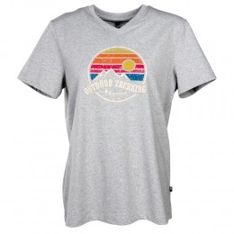 PinewoodDamesT-shirtFinnvedenRecycledOutdoorT-ShirtsWslgreymelangeMaatL