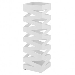 MetalenParaplubakBakvoorParapluapossmetWaterbakjeMetaalWit