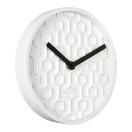 KarlssonHoneycombWandklok-Wit