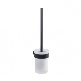 ToiletborstelhouderSaphoPireneiHangend85x379cmMatZwartSatijnglas