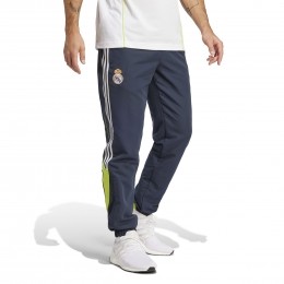 adidasRealMadridUrbanPuristTrainingsbroekDonkerblauwWitLichtgroen