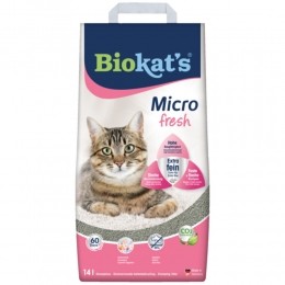 BiokatsKattenbakvullingMicroFresh14liter