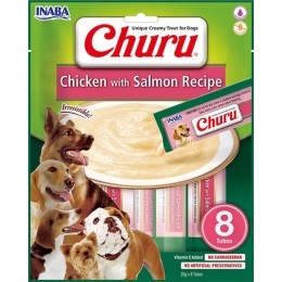 8xInabaChuruHondensnackChickenSalmon8x20gr