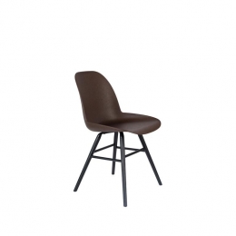 ZuiverAlbertKuipCoffeeEetkamerstoelen-Setvan2-Bruin