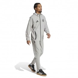 adidasRealMadridVisTechTrainingspakFull-Zip2024-2025Grijs