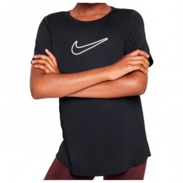 Nike-KidsOneFittedDri-FitShort-SleeveTop-SportshirtmaatMzwart