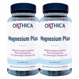 GratisVerzending2xOrthicaMagnesiumPlus60capsules
